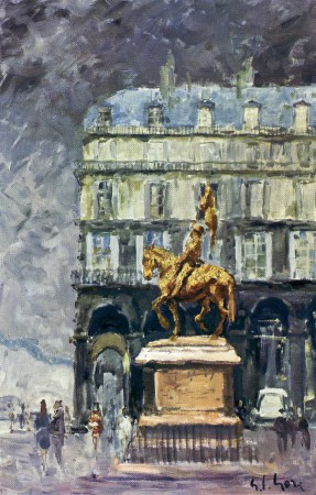 Parigi - Place Des Piramydes -1973